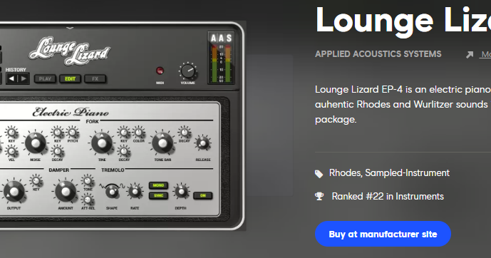 lounge lizard vst free download mac